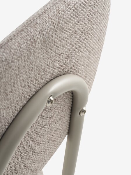 Dining chair MALT beige fabric