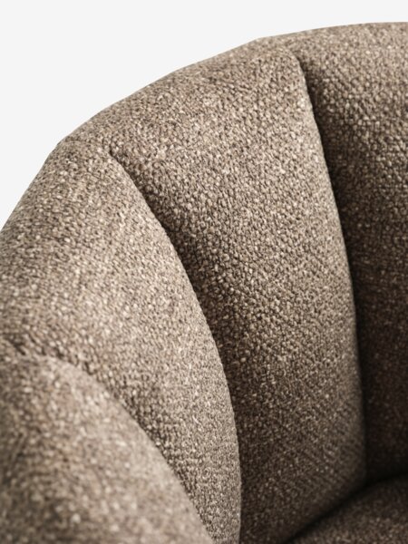 KORSKRO L200/326 naturel eiken + 4 PEJRUP bruin/zwart
