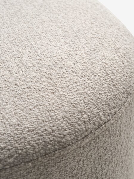 Pouffe DALAGER D56 beige fabric
