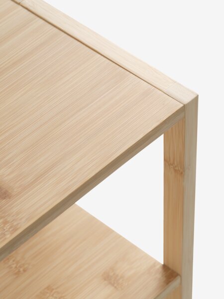 Wandplank ENGESVANG 5 schappen bamboe