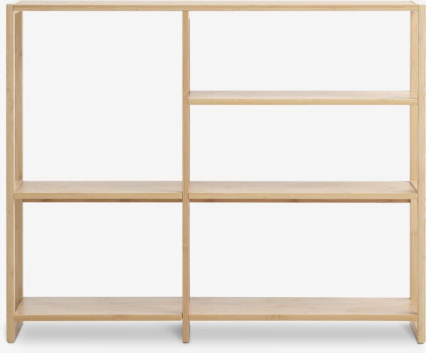 Wandplank ENGESVANG 5 schappen bamboe