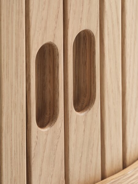 Wandkast LYNGVIG 1 schap naturel eiken
