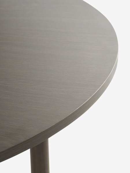 Eettafel ALSTED Ø120 donker eiken kleur