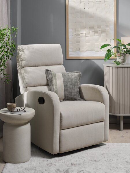 Recliner NAKSKOV sand stoff