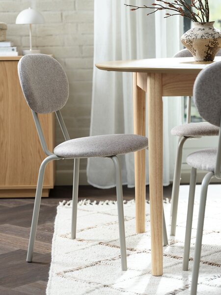 Dining chair MALT beige fabric