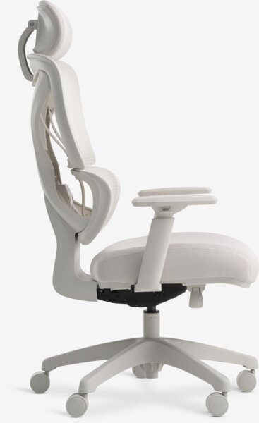 Office chair VARPELEV beige mesh/beige