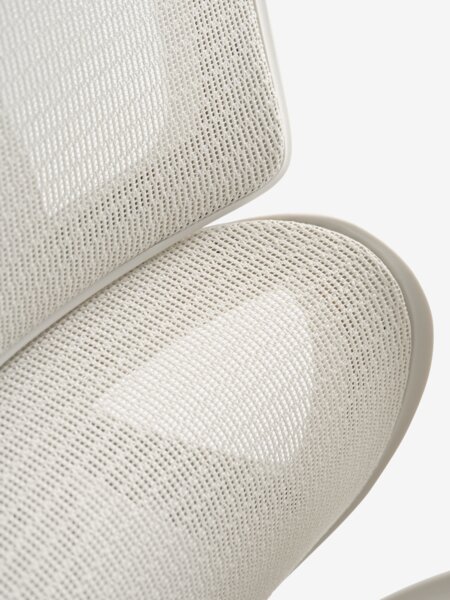 Office chair VARPELEV beige mesh/beige
