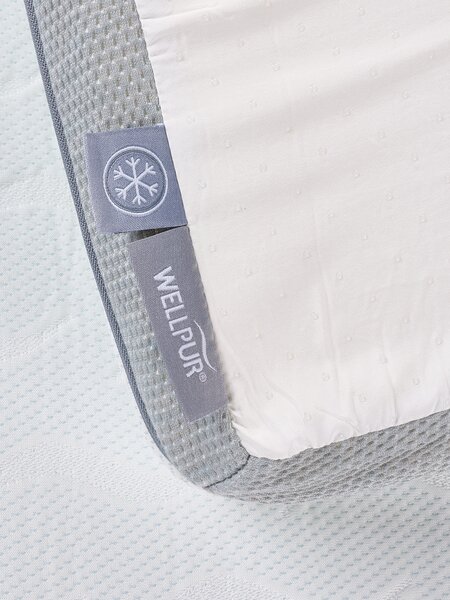 Tоп-матрац 160x200см WELLPUR BOKSELVI білий