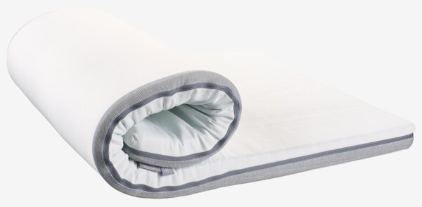 Nadvložek 140x200cm WELLPUR BOKSELVI siva