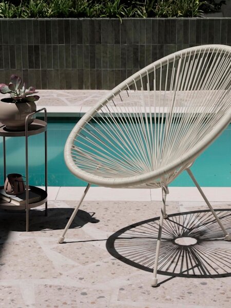 Kerti fotel UBBERUP bézs