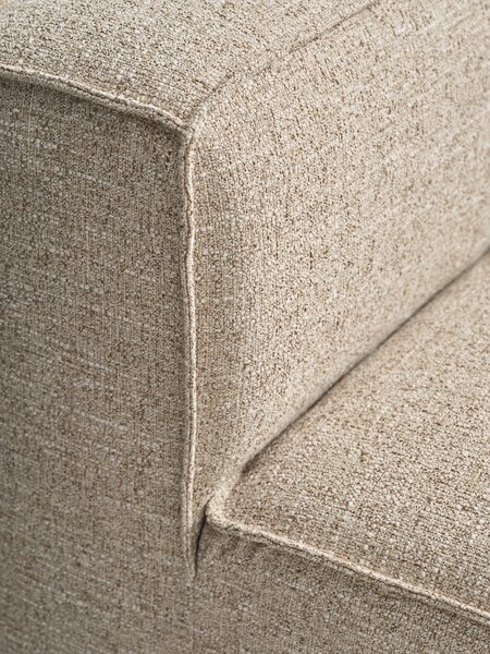 Modular sofa SKIBBY 3 pers. sand fabric