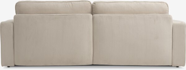 Modulbäddsoffa SJELLE 2-sits med armstöd beige