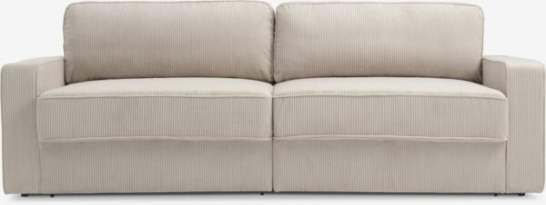 Modulbäddsoffa SJELLE 2-sits med armstöd beige