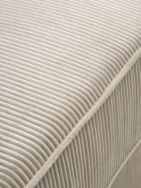 Modulbäddsoffa SJELLE 3-sits utan armstöd beige
