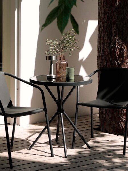 RADSTRUP Ø60 stol + 2 MODUM stolice crna