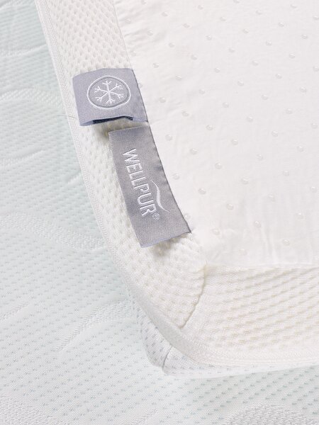 Tоп-матрац 160x200см WELLPUR BOKSELVI білий