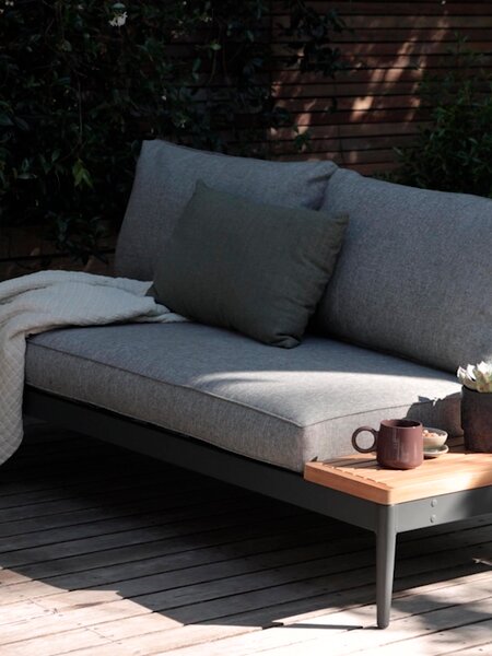 Lounge module DALL 2 pers. teak