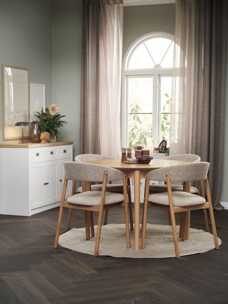Sideboard MARKSKEL 3 Türen w./wilde natürliche Eichenfarbe