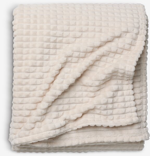 Pătură fleece HAGTORN 140x200 bej