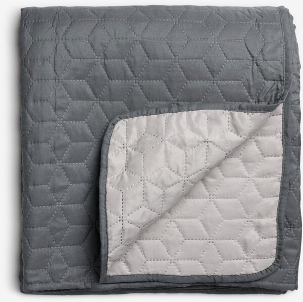 Copriletto ROSENTRE 160x220 cm grigio