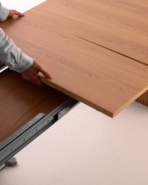 Spisebord LYNGVIG 95x180/260 natur eik