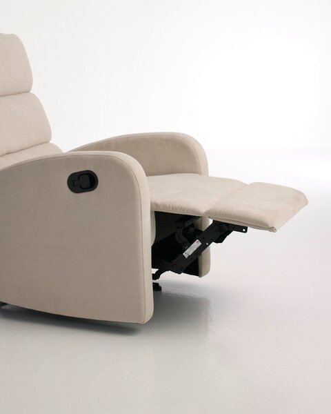 Recliner NAKSKOV sand stoff