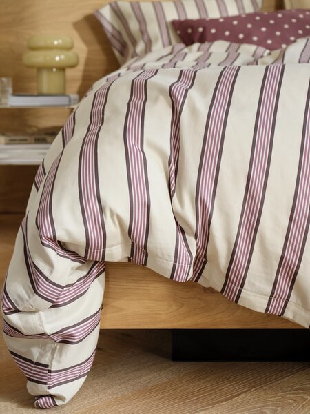 Påslakanset i satin SILKE 150x210 Natur