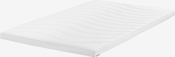Mattress topper 120x190cm WELLPUR GULEN White Small Double