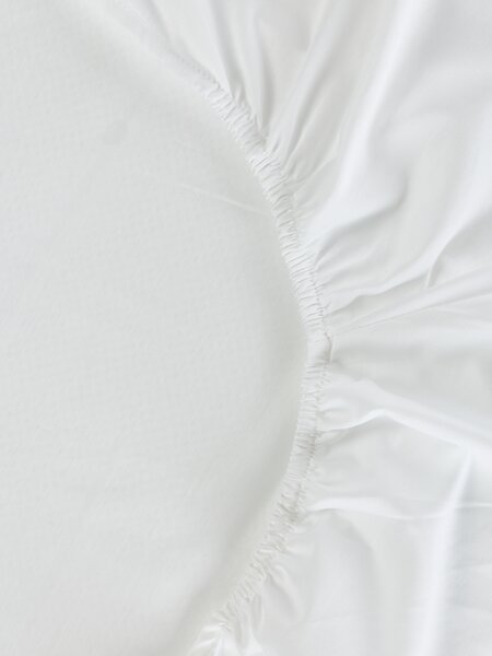 Hoeslaken topmatras EDITH 80x200x6-10 wit