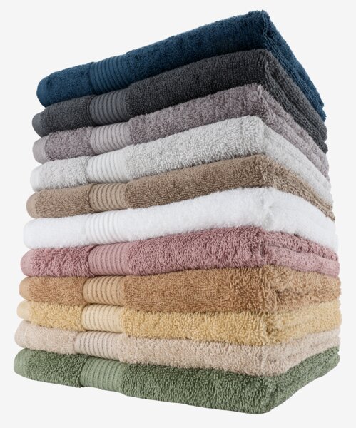 Face cloth KARLSTAD 28x30 pale khaki