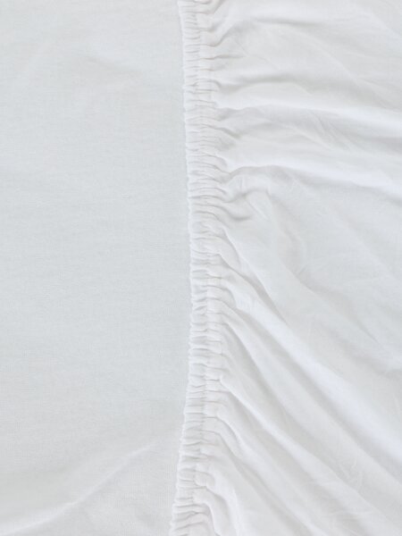 Jogi rjuha jersey JANNE 160x200x30 bela