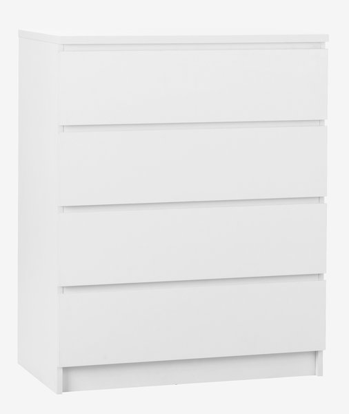 4 drawer chest LIMFJORDEN white