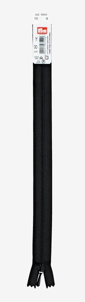 Glidelås 30cm svart S2 Tp0