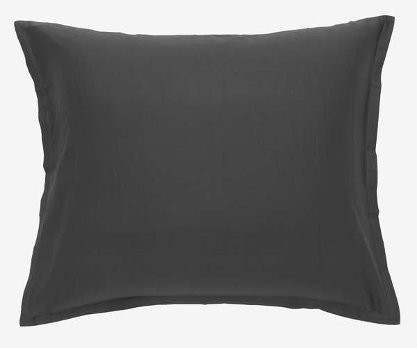 Kussensloop SALLY satijn 60x63/70 grijs