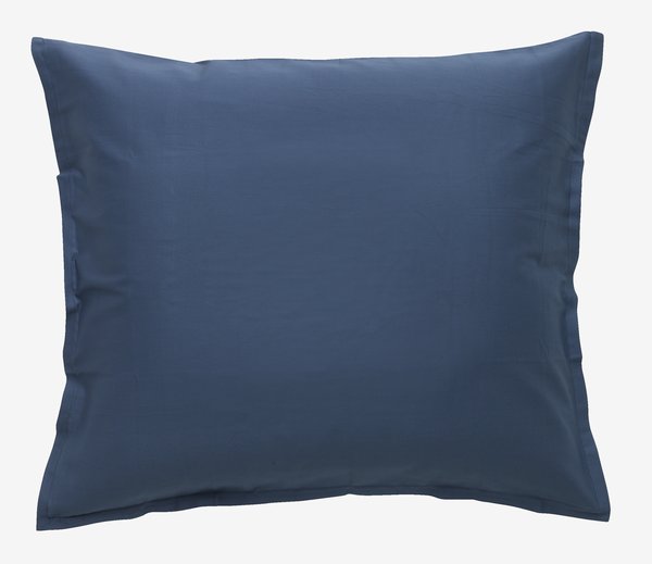 Taie d'oreiller en satin SALLY 60x63/70 bleu