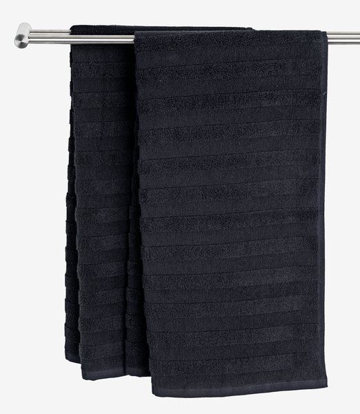Asciugamano TORSBY 50x90 cm nero