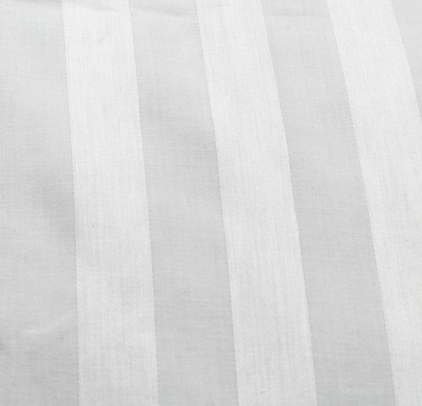 Sateen duvet cover set NELL Double white