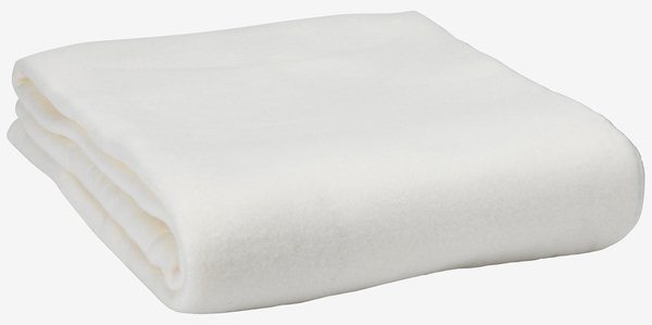 Одеяло SKOGVIKKE 130x160 полар бяло