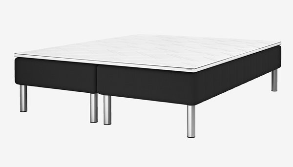 Boxmadras 180x200cm GRIMSE PB30 sort-05 MEMORY