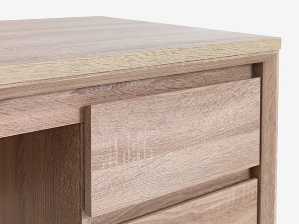 Desk HASLUND 59x119 oak
