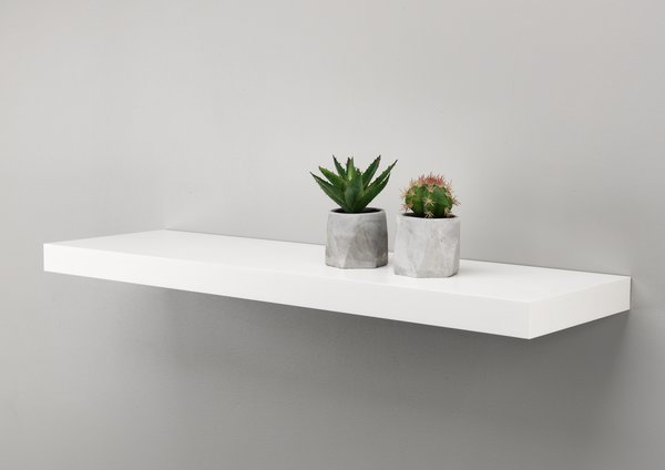 Floating shelf ABILD 80x24 white