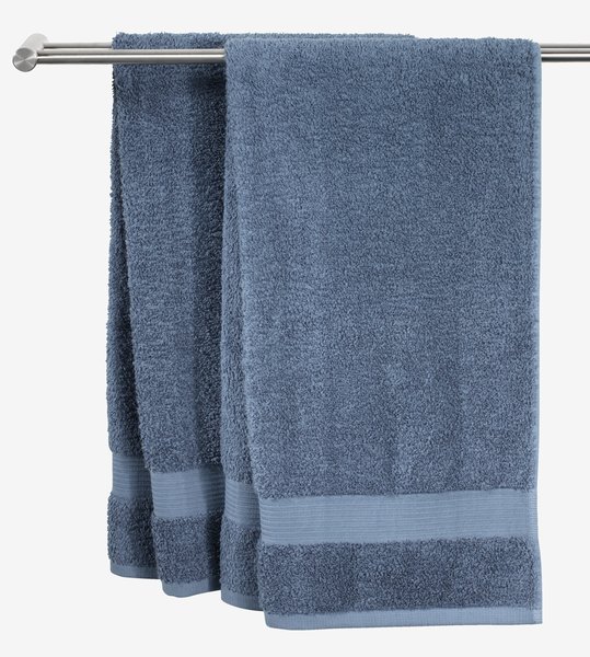 Bath sheet KARLSTAD 100x150 dusty blue