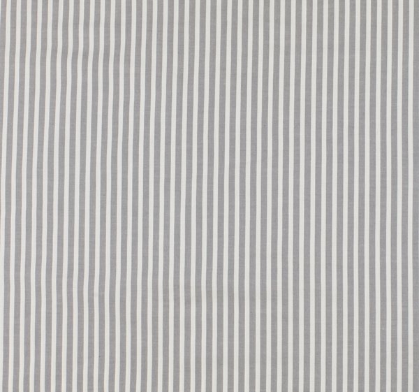 Sengetøj SUS percale garnfarvet 140x200 hvid/grå