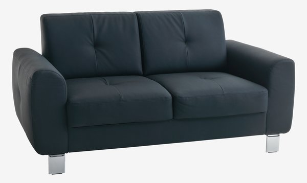 Sofa DAMHALE 2-pers. sort