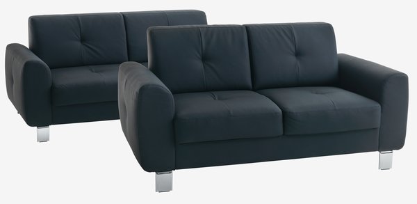 2-θέσιος καναπές DAMHALE μαύρο