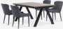 Farbe: Dunkle Eiche+Schwarz