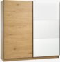 Colour: Warm oak+Mirror glass