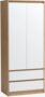 Colour: White+Natural oak