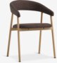 Colour: Dark brown+Natural oak