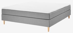 Boxspring 160x200 BASIC C10 grijs-23